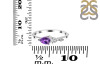 Amethyst  & White Topaz Ring AMT-RDR-3238.