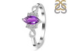 Amethyst & White Topaz Ring AMT-RDR-349.