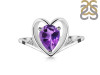 Amethyst & White Topaz Ring AMT-RDR-379.