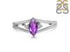 Amethyst & White Topaz Ring AMT-RDR-396.
