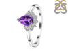 Amethyst & White Topaz Ring AMT-RDR-436.
