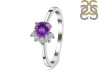 Amethyst & White Topaz Ring AMT-RDR-437.