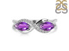 Amethyst & White Topaz Ring AMT-RDR-461.