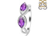 Amethyst & White Topaz Ring AMT-RDR-461.