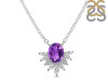 Amethyst & White Topaz Necklace AMT-RN-72.