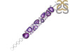 Agate (Purple)/Amethyst Bracelet-BJ APU-11-15
