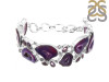 Agate (Purple)/Amethyst Bracelet-BJ APU-11-15