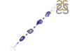 Agate (Purple)/Amethyst Bracelet-BSL APU-11-18