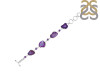 Agate (Purple)/Amethyst Bracelet-BSL APU-11-19