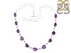 Agate (Purple) Necklace-NSL APU-12-10