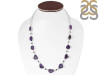 Agate (Purple) Necklace-NSL APU-12-10