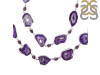 Agate (Purple) Necklace-NSL APU-12-4