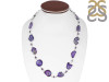 Agate (Purple) Necklace-NSL APU-12-4