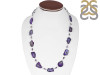 Agate (Purple) Necklace-NSL APU-12-5