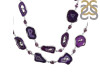 Agate (Purple) Necklace-NSL APU-12-8