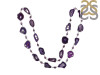 Agate (Purple) Necklace-NSL APU-12-8