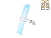 Aqua Aura Pencil Rod Ring-R-Size-7 AQA-2-22