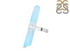 Aqua Aura Pencil Rod Ring-R-Size-9 AQA-2-37