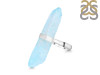 Aqua Aura Pencil Rod Ring-R-Size-7 AQA-2-40