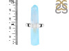 Aqua Aura Pencil Rod Ring-R-Size-7 AQA-2-54