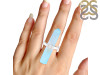 Aqua Aura Pencil Rod Ring-R-Size-7 AQA-2-54