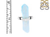 Aqua Aura Pencil Rod Ring-R-Size-8 AQA-2-59