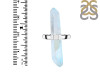Aqua Aura Pencil Rod Ring-R-Size-7 AQA-2-65