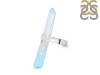 Aqua Aura Pencil Rod Ring-R-Size-6 AQA-2-69