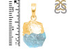 Aquamarine Raw Crystal Pendant AQM-RCYP-1