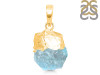 Aquamarine Raw Crystal Pendant AQM-RCYP-1