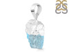 Aquamarine Raw Crystal Pendant AQM-RCYP-1