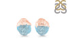 Aquamarine Raw Crystal Stud Earring AQM-RCYE-2