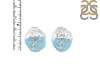 Aquamarine Raw Crystal Stud Earring AQM-RCYE-2
