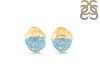 Aquamarine Raw Crystal Stud Earring AQM-RCYE-2