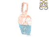 Aquamarine Raw Crystal Pendant AQM-RCYP-2
