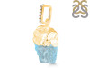 Aquamarine Raw Crystal Pendant AQM-RCYP-2