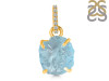 Aquamarine Raw Crystal Pendant AQM-RCYP-4