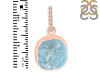 Aquamarine Raw Crystal Pendant AQM-RCYP-6
