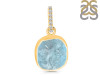 Aquamarine Raw Crystal Pendant AQM-RCYP-6