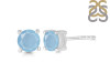Aquamarine Stud Earring AQM-RDE-1023.