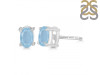 Aquamarine Stud Earring AQM-RDE-1154.