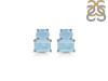 Aquamarine Stud Earring AQM-RDE-1267.