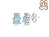 Aquamarine Stud Earring AQM-RDE-1267.
