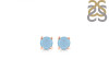 Aquamarine Stud Earring AQM-RDE-1321.
