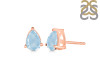 Aquamarine Stud Earring AQM-RDE-1368.