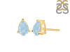 Aquamarine Stud Earring AQM-RDE-1368.