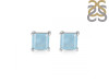 Aquamarine Stud Earring AQM-RDE-1373.