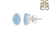 Aquamarine Stud Earring AQM-RDE-1374.