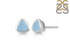 Aquamarine Stud Earring AQM-RDE-1378.