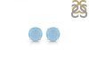 Aquamarine Stud Earring AQM-RDE-1437.